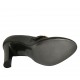 Chaussure pour femmes avec boucle en cuir noir talon 10 - Pointures disponibles:  31, 32, 42, 43