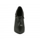 Chaussure fermée pour femmes avec fermeture éclair en cuir et cuir verni noir talon 11 - Pointures disponibles:  34, 42