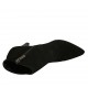 Botines a punta para mujer con cremallera en gamuza negra tacon 10 - Tallas disponibles:  31
