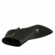 Botines a punta para mujer con cremallera en piel negra tacon 10 - Tallas disponibles:  31
