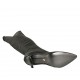 Stivale sopra al ginocchio da donna in pelle ed elasticizzato nero tacco 9 - Misure disponibili: 31