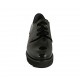 Zapato derby para mujer con cordones y plantilla extraible en charol negro tacon 4 - Tallas disponibles:  32
