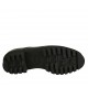 Scarpa derby stringata con plantare estraibile da donna in vernice nera tacco 4 - Misure disponibili: 32