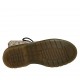 Bottines pour femmes avec lacets et fermeture éclair en daim imprimé or talon 3 - Pointures disponibles:  32