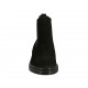 Stivaletto da donna in camoscio nero con elastici tacco 3 - Misure disponibili: 32, 43, 44