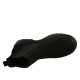 Stivaletto da donna in camoscio nero con elastici tacco 3 - Misure disponibili: 32, 43, 44
