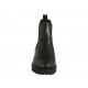 Stivaletto da donna in pelle nera con elastici tacco 3 - Misure disponibili: 32, 33, 43, 44