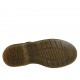 Bottines pour femmes en cuir marron foncé avec élastiques talon 3 - Pointures disponibles:  32, 33, 43, 44, 45