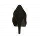 Escarpin pour femmes en daim noir avec plateforme et talon 9 - Pointures disponibles:  31, 32