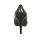 Escarpin pour femmes avec plateforme en cuir noir talon 9 - Pointures disponibles:  31