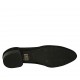 Decolté a punta da donna in camoscio nero tacco 2 - Misure disponibili: 32, 33, 34, 43, 45