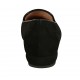 Mocassin pour femmes avec glands en daim noir talon 2 - Pointures disponibles:  34