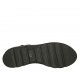 Scarpa accollata da donna con velcro in pelle nera zeppa 3 - Misure disponibili: 42, 43, 45, 47