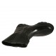 Bottines pour femmes avec goujons en cuir noir talon compensé 3 - Pointures disponibles:  33, 34, 42, 43, 44