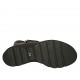 Stivaletto da donna con cerniere in pelle nera zeppa 3 - Misure disponibili: 34, 43