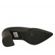 Escarpin à bout pointu pour femmes en cuir de couleur noir talon carré 8 - Pointures disponibles:  32, 34