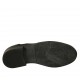 Zapato derby para mujer en piel negra con cordones y diseño Brogue tacon 3 - Tallas disponibles:  34, 43, 44, 45