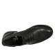 Scarpa stringata derby da donna in pelle nera con decorazioni Brogue tacco 3 - Misure disponibili: 34, 43, 44, 45