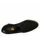 Scarpa accollata da donna con elastici in camoscio nero zeppa 5 - Misure disponibili: 34, 42, 43