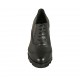 Chaussure richelieu à lacets pour femmes en cuir noir talon 6 - Pointures disponibles:  42