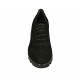 Chaussure richelieu à lacets pour femmes en daim noir talon 6 - Pointures disponibles:  42, 43