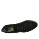 Chaussure richelieu à lacets pour femmes en daim noir talon 6 - Pointures disponibles:  42, 43