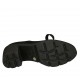 Scarpa stringata da donna in camoscio nero tacco 7 - Misure disponibili: 33, 42, 43, 44