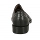 Scarpa stringata oxford da donna in pelle nera con lavorazione Brogue tacco 2 - Misure disponibili: 32, 44, 45