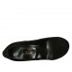 Decolté da donna in camoscio nero con plateau interno tacco 11 - Misure disponibili: 33