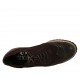 Hochgeschlossener Oxfordschuh mit Schnürsenkeln für Damen aus braunem Leder und Wildleder Absatz 3 - Verfügbare Größen:  42, 43, 44, 45