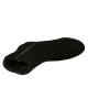 Bottines pour femmes avec boutons et fermeture éclair en daim et daim imprimé noir talon 4 - Pointures disponibles:  32