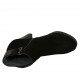 Bottine pour femmes avec fermeture éclair, plateforme, elastique et strass en daim noir talon 9 - Pointures disponibles:  34, 42, 43, 44