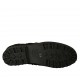 Bottine pour femmes avec fermetures éclair, elastique et boucle en daim noir et scintillant talon 3 - Pointures disponibles:  33, 34, 43, 44