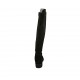 Stivale da donna con cerniere in camoscio nero tacco 3 - Misure disponibili: 46