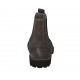Botines para hombre con elasticos y punta de ala en gamuza gris - Tallas disponibles:  38, 50
