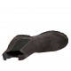 Botines para hombre con elasticos y punta de ala en gamuza gris - Tallas disponibles:  38, 50