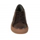 Zapato con cordones para hombre en piel y gamuza marron - Tallas disponibles:  37, 47, 48