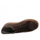 Zapato con cordones para hombre en piel y gamuza marron - Tallas disponibles:  37, 47, 48