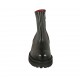 Stivaletto da donna con cerniera in pelle nera tacco 5 - Misure disponibili: 42, 43, 45