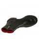 Stivaletto da donna con cerniera in pelle nera tacco 5 - Misure disponibili: 42, 43, 45