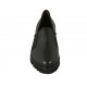 Scarpa accollata da donna con elastici in pelle nera zeppa 5 - Misure disponibili: 32, 44