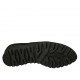 Woman's highfronted shoe with elastic bands in black suede and processed suede wedge heel 5 - Available sizes:  34, 42, 43, 44, 45