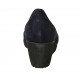 Scarpa accollata con elastico e plantare estraibile da donna in camoscio blu zeppa 5 - Misure disponibili: 43, 44