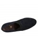 Zapato para mujer con elastico y plantilla extraible en gamuza azul cuña 5 - Tallas disponibles:  43