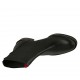 Stivaletto da donna in pelle nera con doppio elastico tacco 3 - Misure disponibili: 46, 47