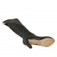 Stivale da donna con cerniera e plateau in pelle nera tacco 9 - Misure disponibili: 31, 32, 33