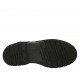 Woman's derby laced shoe in black smooth leather heel 3 - Available sizes:  34, 43, 44, 45