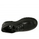 Chaussure à lacets derby pour femmes en cuir lisse noir avec talon 3 - Pointures disponibles:  34, 43, 44, 45