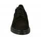 Scarpa derby stringata da donna in camoscio nero tacco 3 - Misure disponibili: 34, 43, 44, 45