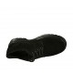 Scarpa derby stringata da donna in camoscio nero tacco 3 - Misure disponibili: 34, 43, 44, 45